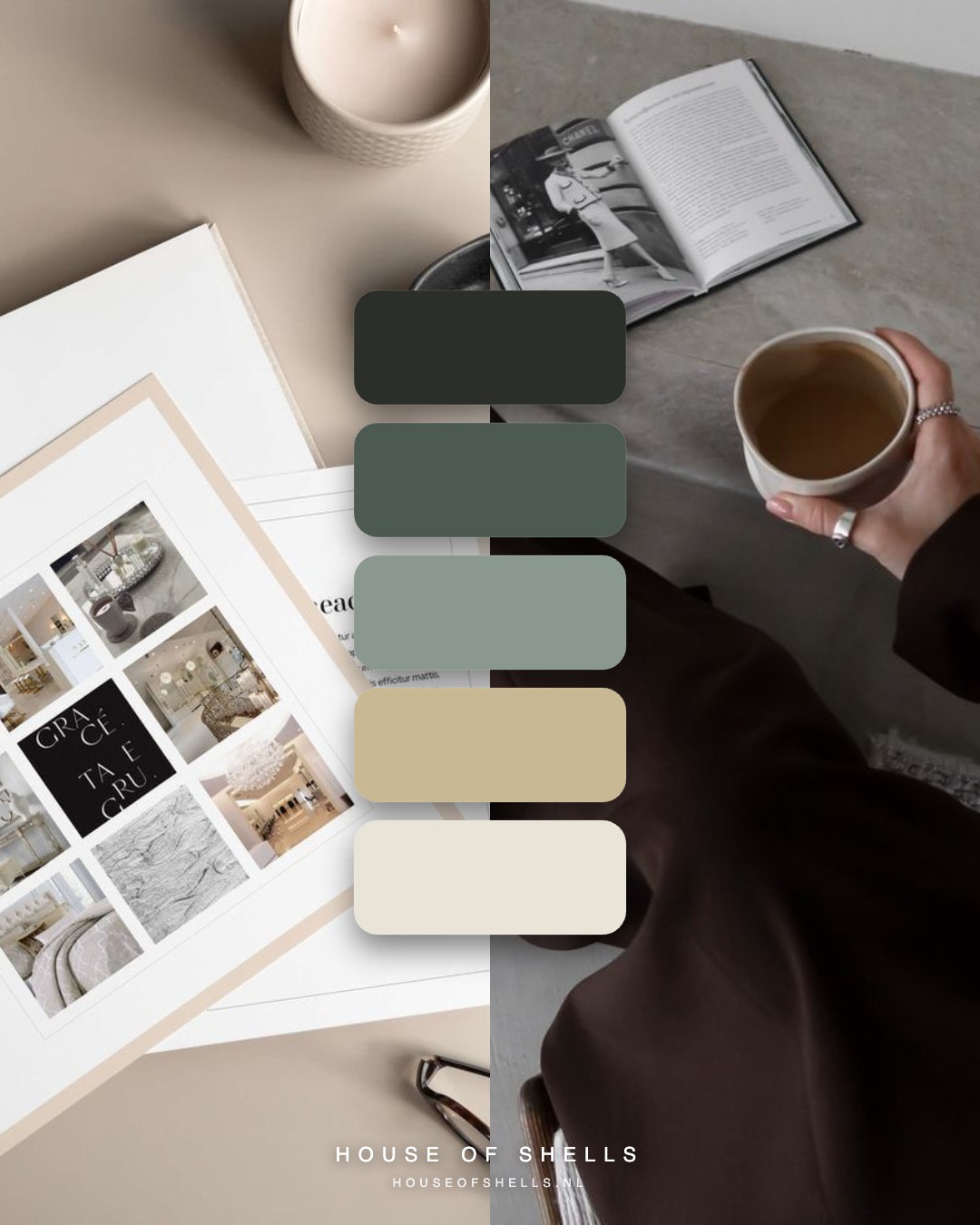Branding and web design by Muse Agency for House of Shells